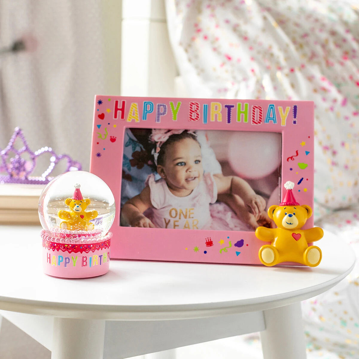 Build-A-Bear® Happy BEARthday! Pink Photo Frame - US 1195