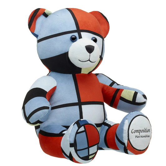 Piet Mondrian Composition Teddy Bear - US 9731