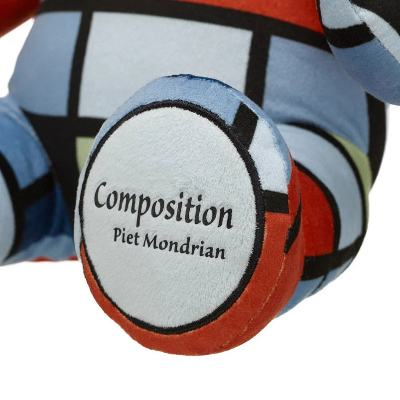 Piet Mondrian Composition Teddy Bear - US 6252