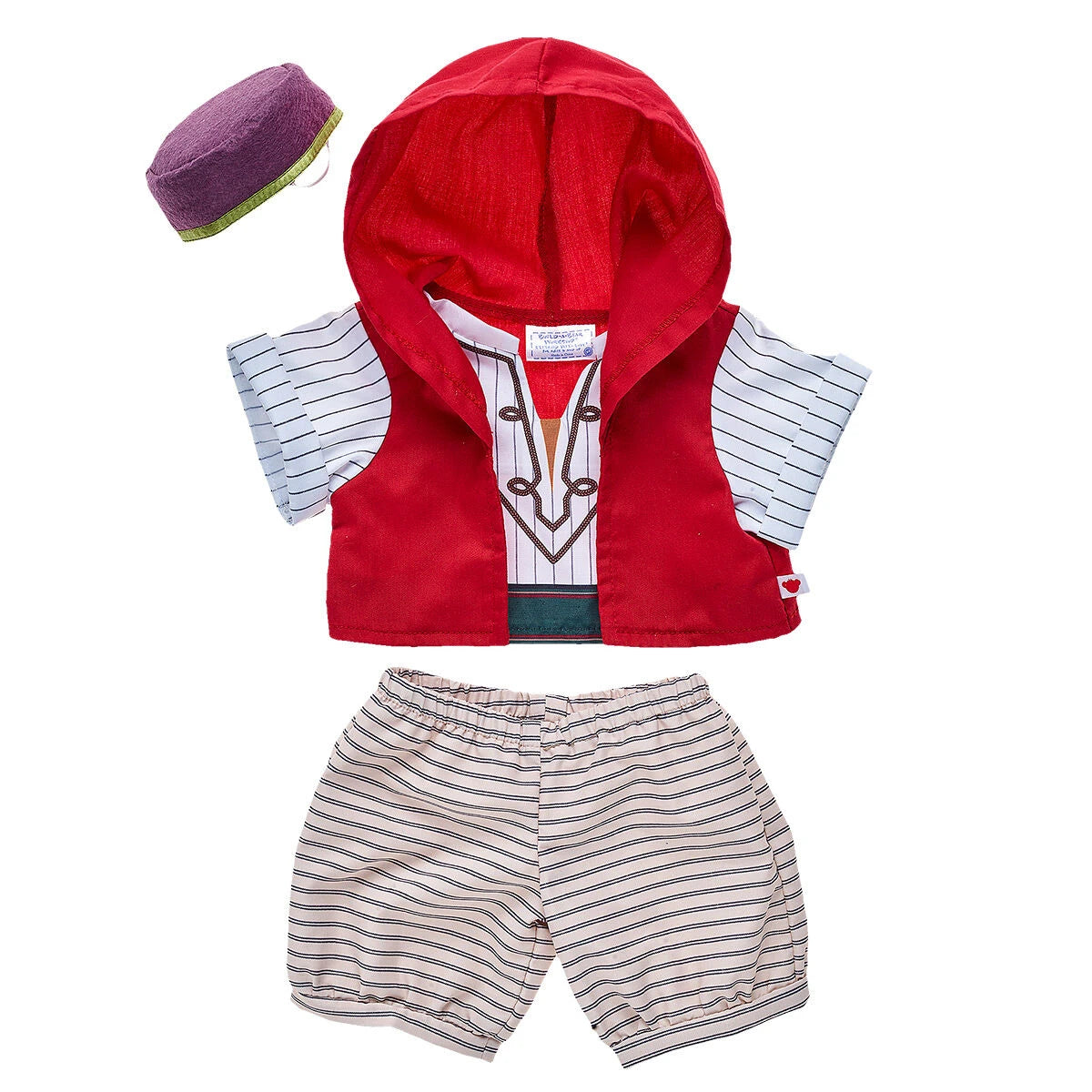 Aladdin Costume 3 pc. for Stuffed Animals | Build-A-Bear® - US 7582