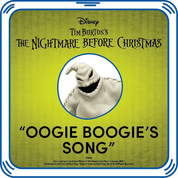 Disney Tim Burton's The Nightmare Before Christmas Neon Oogie Boogie Plush Gift Set with Sound | Build-A-Bear® - US 7960