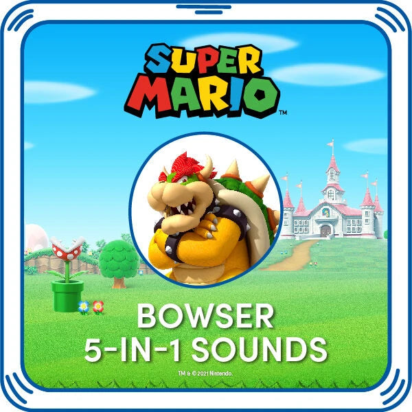 Super Mario Bowser Plush w/ 5-in-1 Sound | Build-A-Bear - US 7740