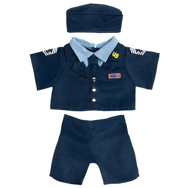 Air Force Uniform 3 pc. for Stuffed Animals | Build-A-Bear® - US 5182