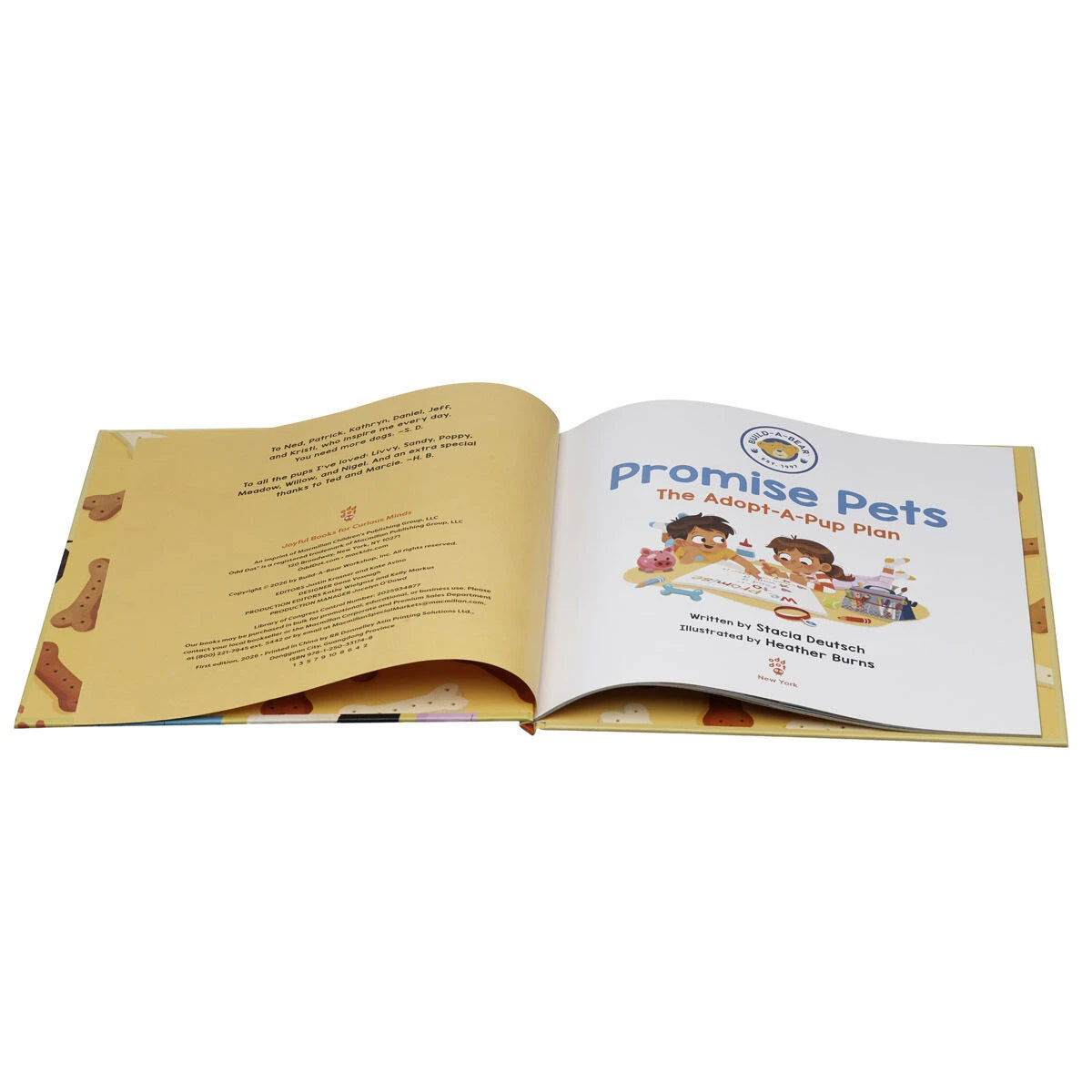 "Promise Pets: The Adopt-A-Pup Plan" Book | BAB - US 4867