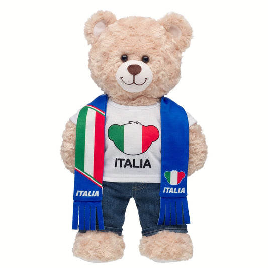 Italy Scarf & T-Shirt Set | Build-A-Bear - US 5607
