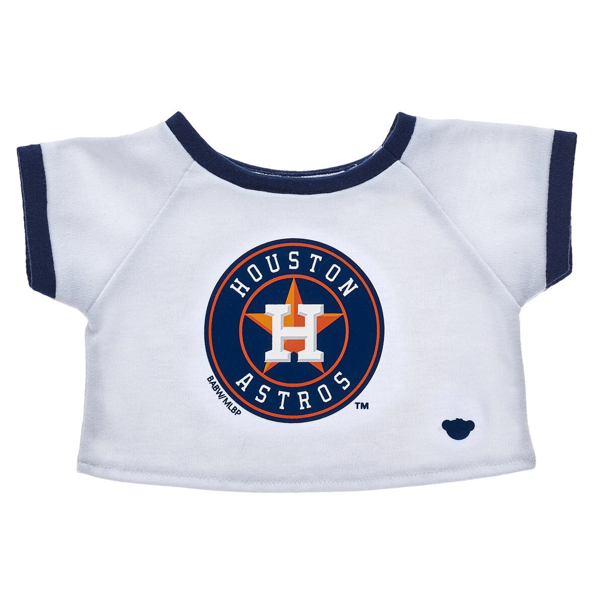 Houston Astros™ Ringer T-Shirt for Stuffed Animals | Build-A-Bear® - US 5755
