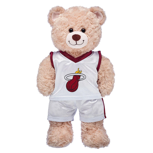 Miami Heat Uniform - 2014 NBA Basketball | Build-A-Bear® - US 8859