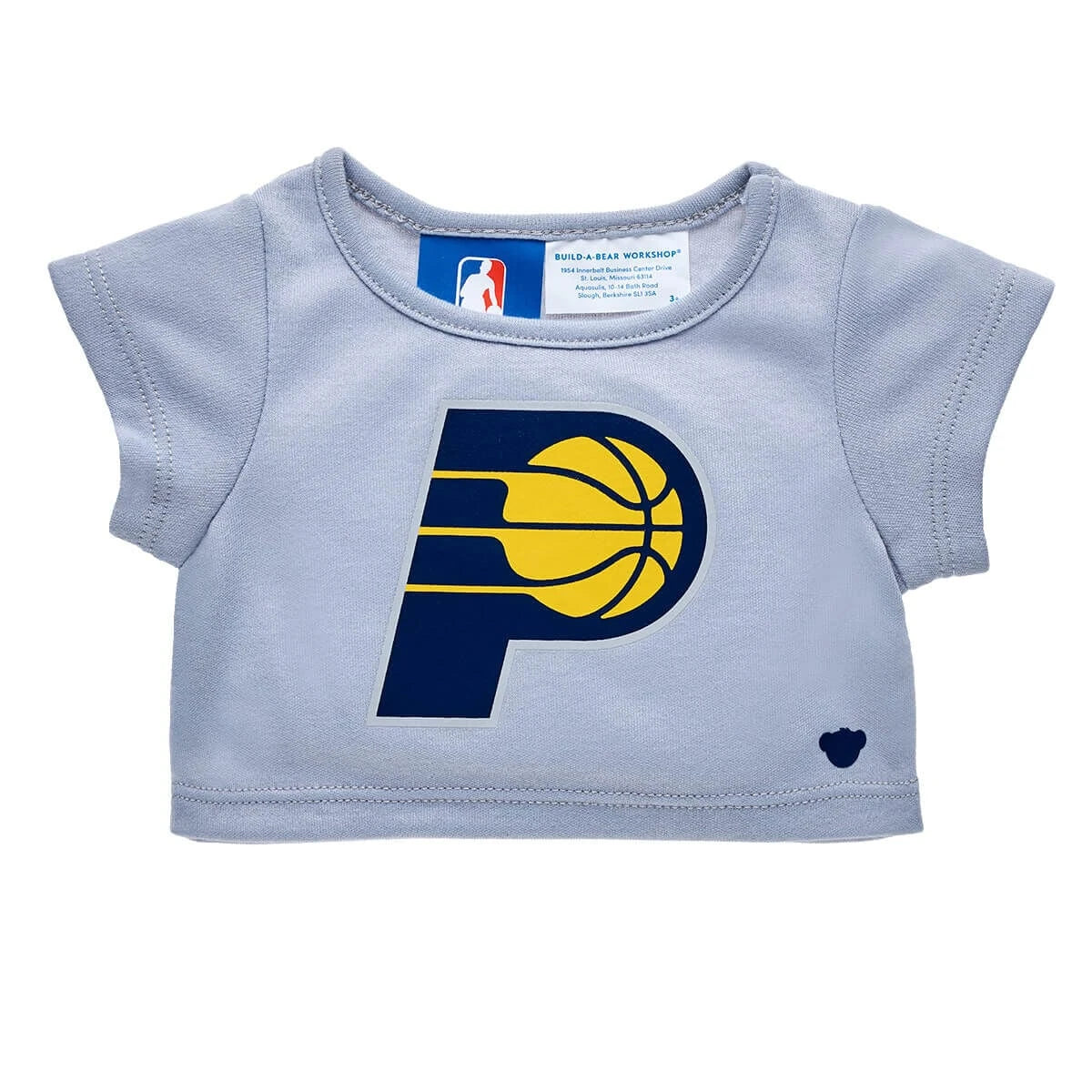 Indiana Pacers T-Shirt for Stuffed Animals | Shop Now at Build-A-Bear® - US 7051