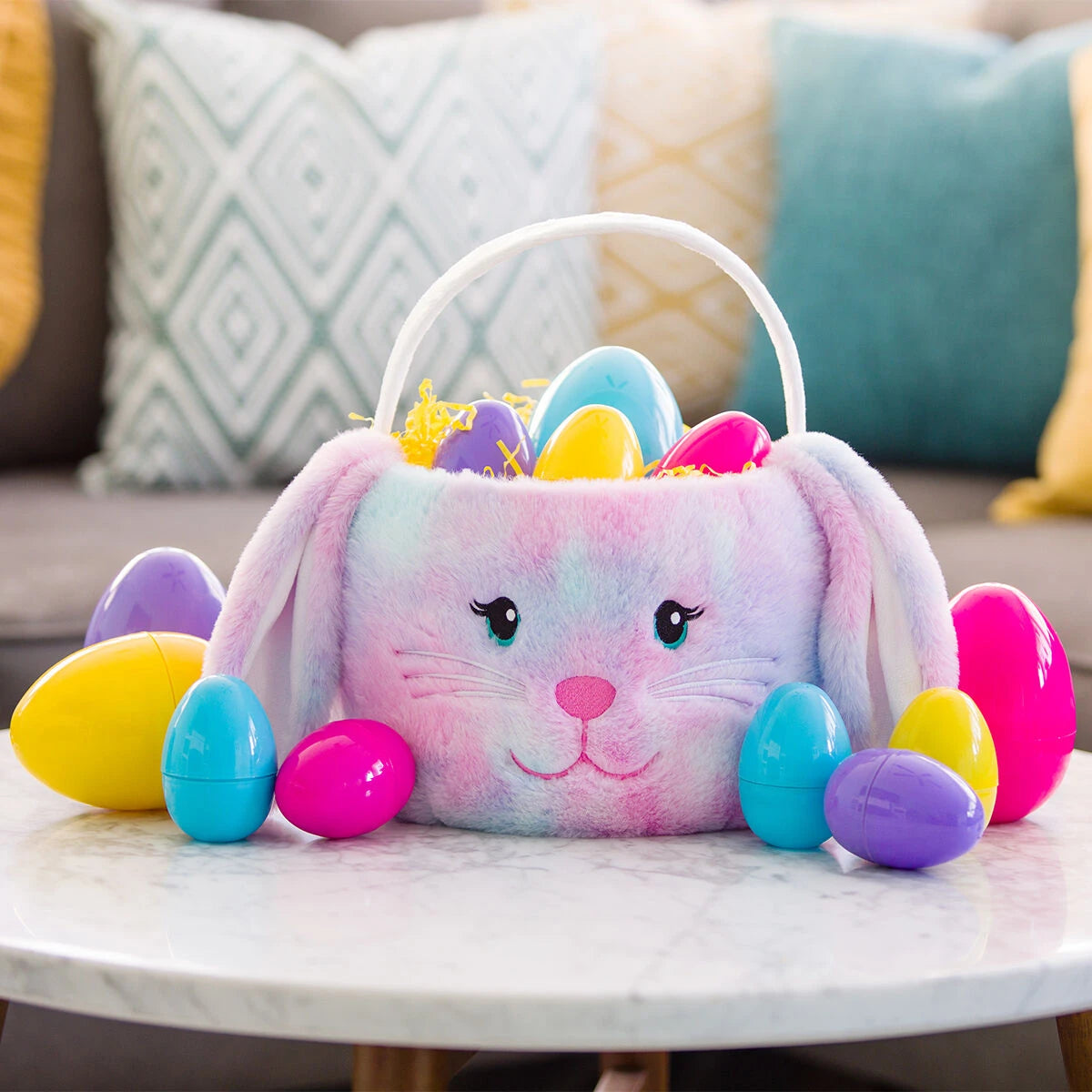 Tie-Dye Bunny Easter Basket for Stuffed Animals | Build-A-Bear® - US 2476