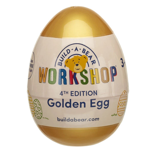4th Edition Golden Egg - Includes 1 Surprise Mini Plush | Build-A-Bear® - US 5237