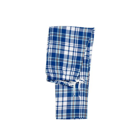 Build-A-Bear Pajama Shop™ Blue Plaid Pants - Adult - US 6336