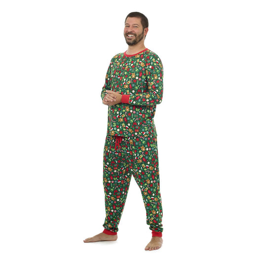 Build-A-Bear Pajama Shop™ Holiday Print Top - Adult - US 9948
