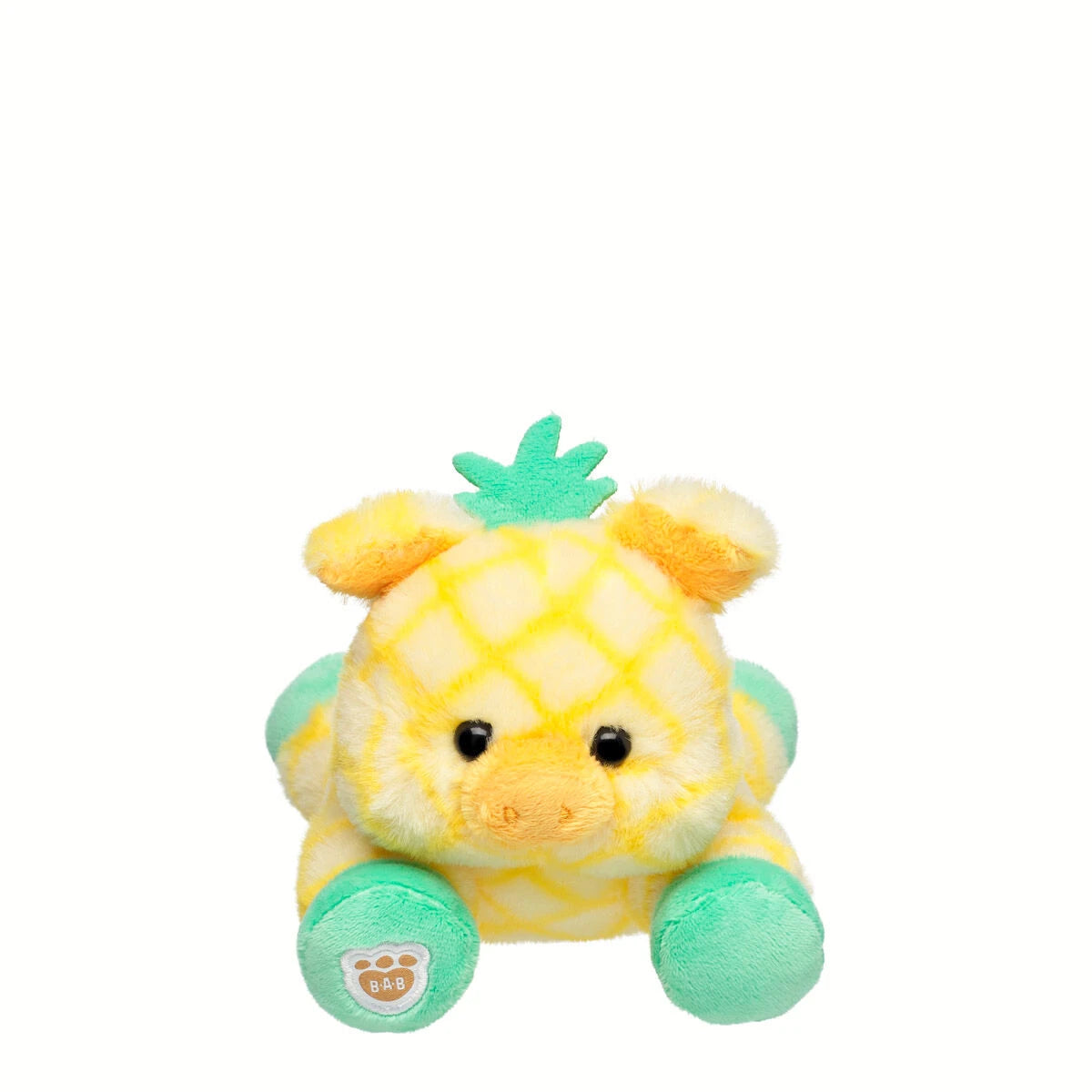 Build-A-Bear Mini Beans Pineapple Pig Stuffed Animal | BAB - US 4444
