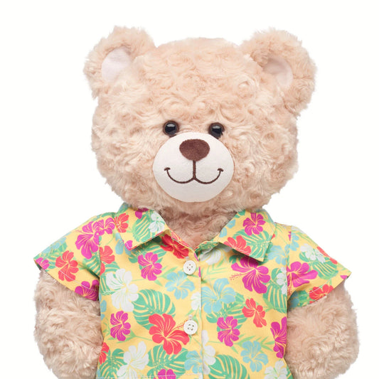 Tropical Flower Print Shirt | Build-A-Bear - US 8748