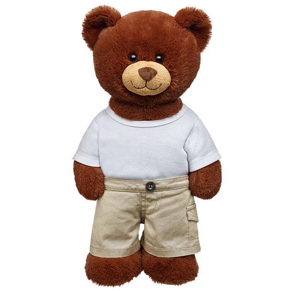 Tiny Pocket Khaki Shorts for Stuffed Animals | Build-A-Bear® - US 1282