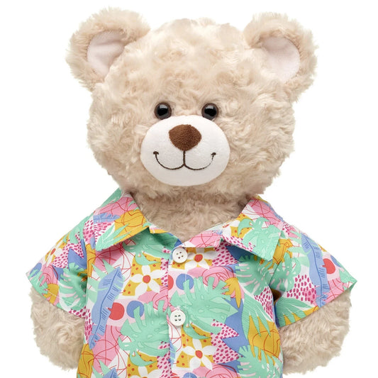 Tropical Button Down Shirt for Plush Toys | Build-A-Bear® - US 9691