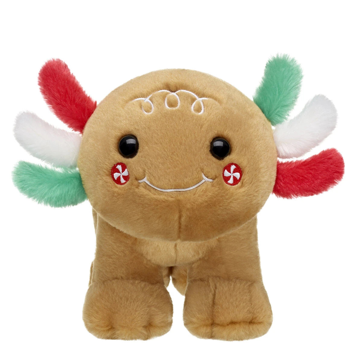 Gingerbread Axolotl Stuffed Animal - US 8718