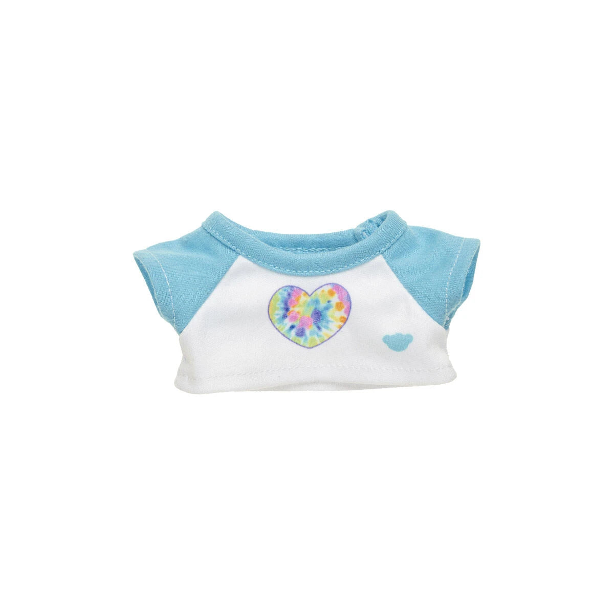 Mini Beans® Pawlette™ Plush & Tie-Dye Heart Tee | Build-A-Bear® - US 5263