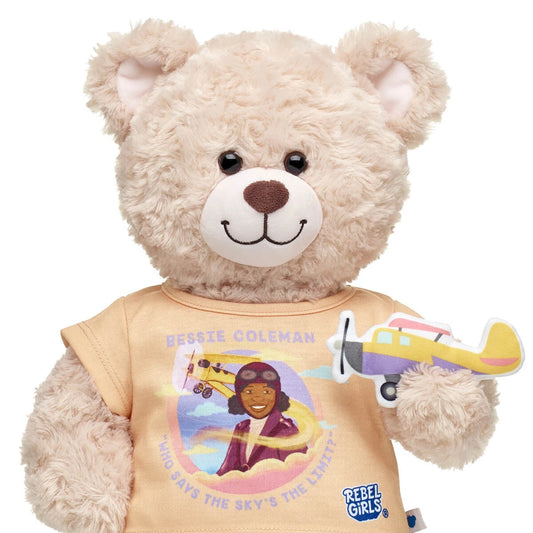 Rebel Girls Bessie Coleman T-Shirt | Shop at Build-A-Bear® - US 4665