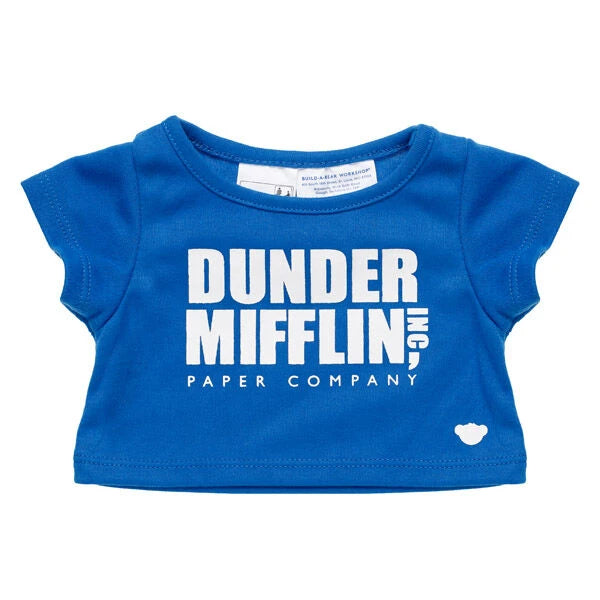 The Office Dunder Mifflin T-Shirt for Stuffed Animals | Build-A-Bear® - US 5457
