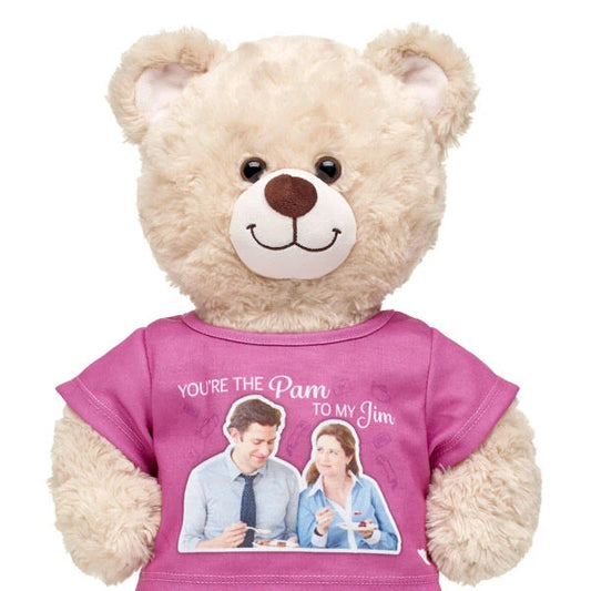 Pam and Jim The Office T-Shirt for Stuffed Animals | Build-A-Bear® - US 2716