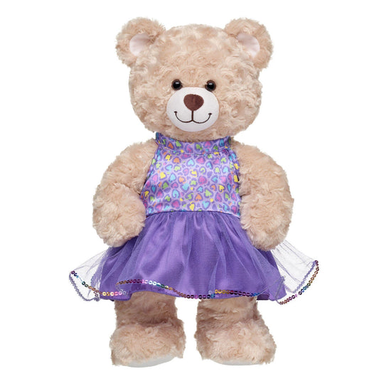 Rainbow Leopard Print Dress | Build-A-Bear - US 4559