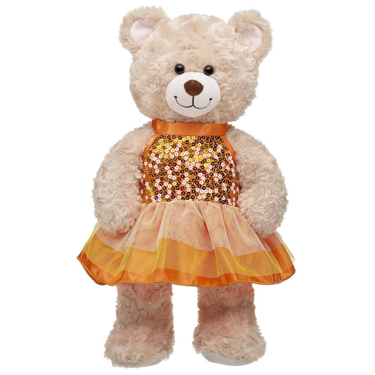 Candy Corn Sparkle Dress for Plush Toys | Build-A-Bear® - US 1097