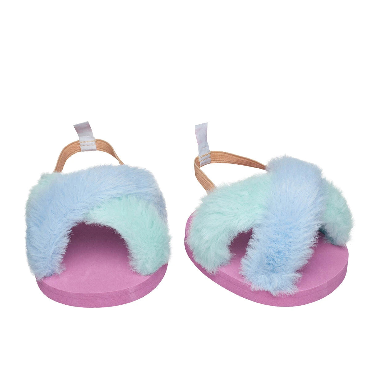Fuzzy Pastel Slippers | Build-A-Bear - US 5435
