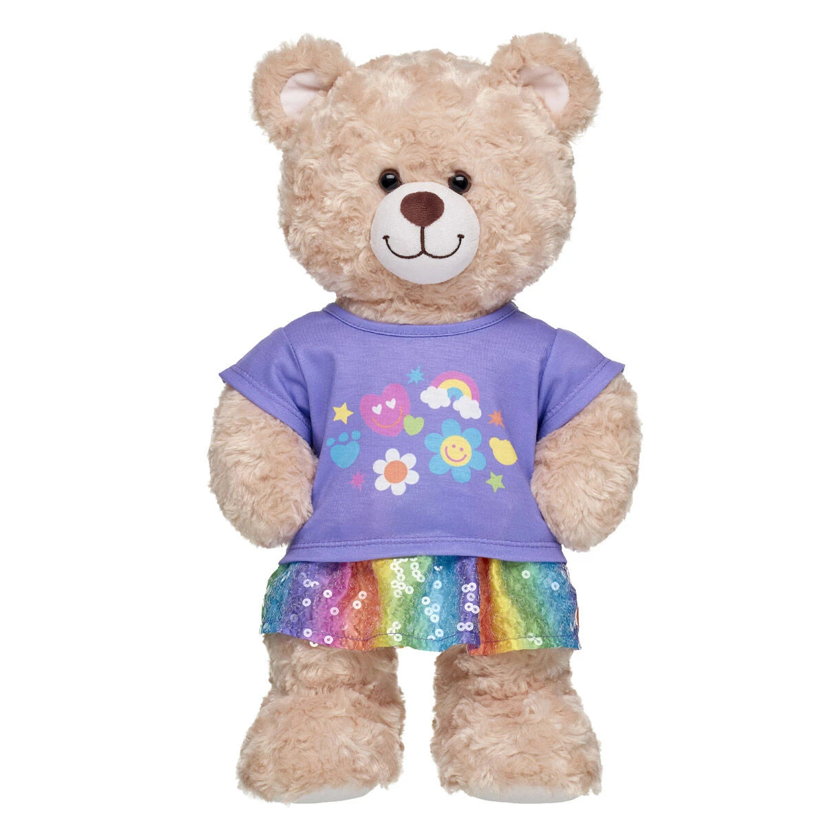Rainbow Smiles Skirt Outfit | Build-A-Bear - US 3971