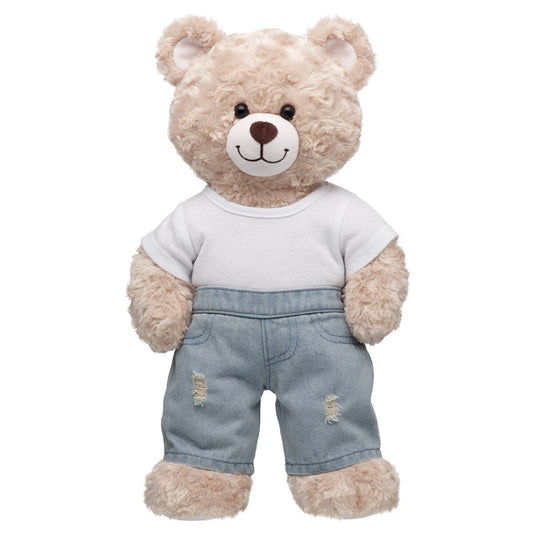 Distressed Light Denim Jeans | Build-A-Bear - US 2593