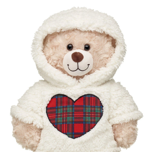 Tartan Heart Hoodie for Plush Toys | Build-A-Bear® - US 6841