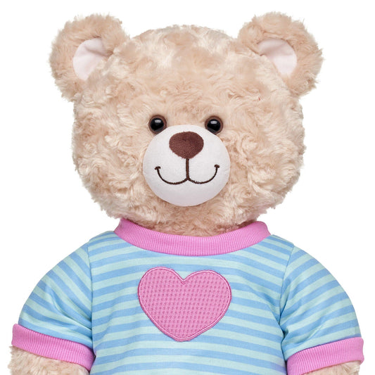 Heart Stripe Sweatshirt | Build-A-Bear - US 5306