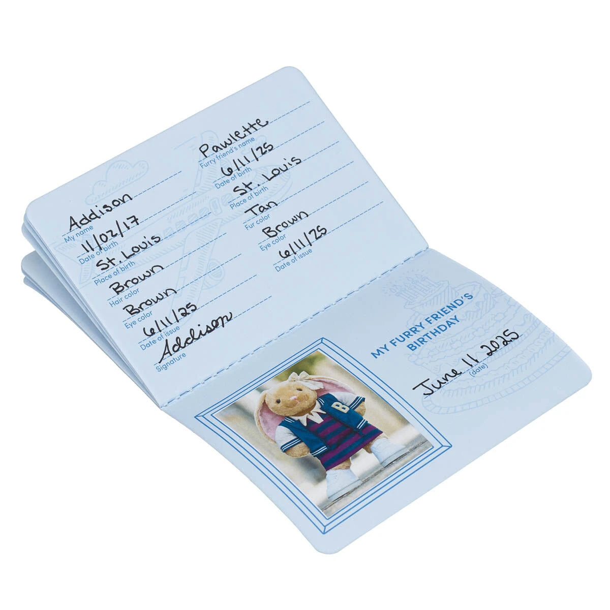 Build-A-Bear® Pawsport - US 2376