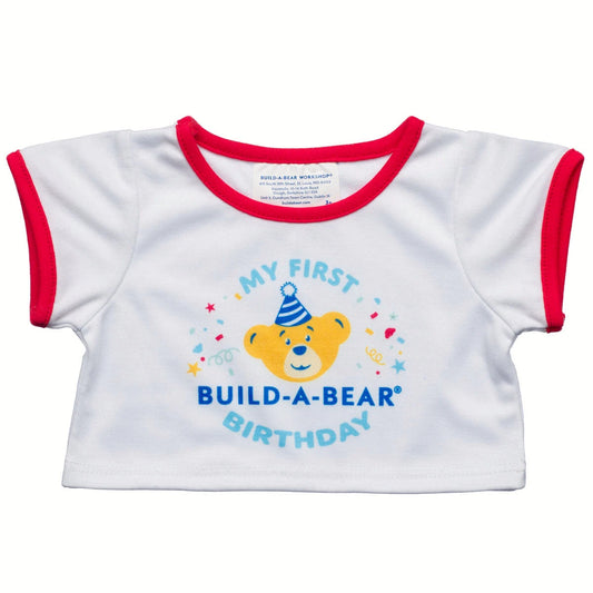 My First Birthday T-Shirt | Build-A-Bear - US 3718