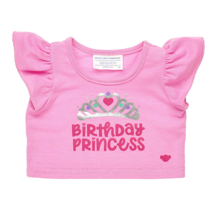 Birthday Princess T-Shirt for Stuffed Animals | Shop at Build-A-Bear® - US 8729