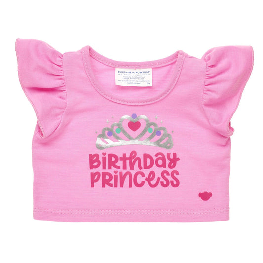 Birthday Princess T-Shirt for Stuffed Animals | Shop at Build-A-Bear® - US 8729