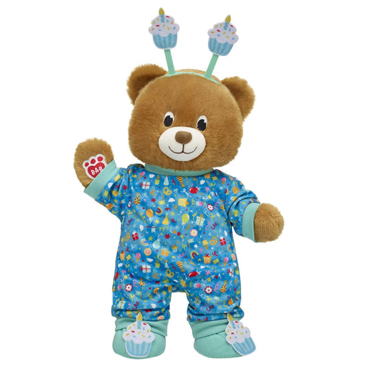 Birthday Treat Teddy Bear Sleeper Gift Set | Build-A-Bear® - US 9521