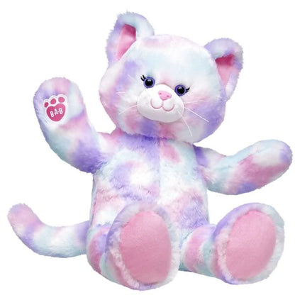 Pastel Swirl Kitty Stuffed Animal "Best Sister" Gift Set | Build-A-Bear® - US 3446