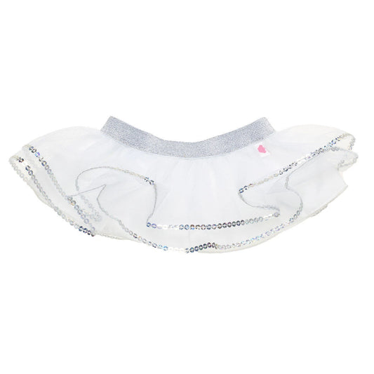 White Sequin Tutu for Stuffed Animals | Build-A-Bear® - US 2935
