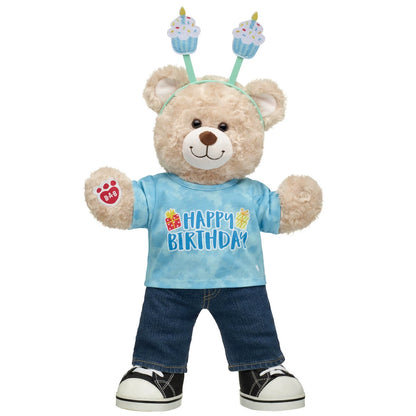 Happy Hugs Teddy Bear Birthday Gift Set - US 9730