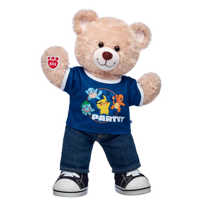 Happy Hugs Teddy Pokémon Party Gift Set | Build-A-Bear® - US 4502