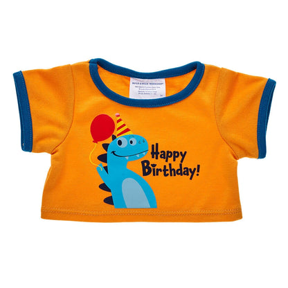 Dinosaur Birthday T-Shirt for Stuffed Animals | Now at Build-A-Bear® - US 4611