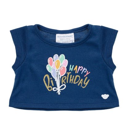 Birthday Balloons T-Shirt for Stuffed Animals | Build-A-Bear® - US 8650
