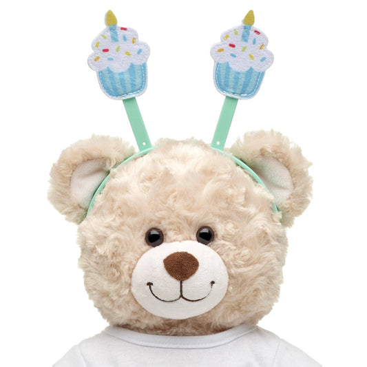 Birthday Cupcake Headband for Plush Toys - US 6099