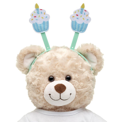 Birthday Cupcake Headband for Plush Toys - US 2514