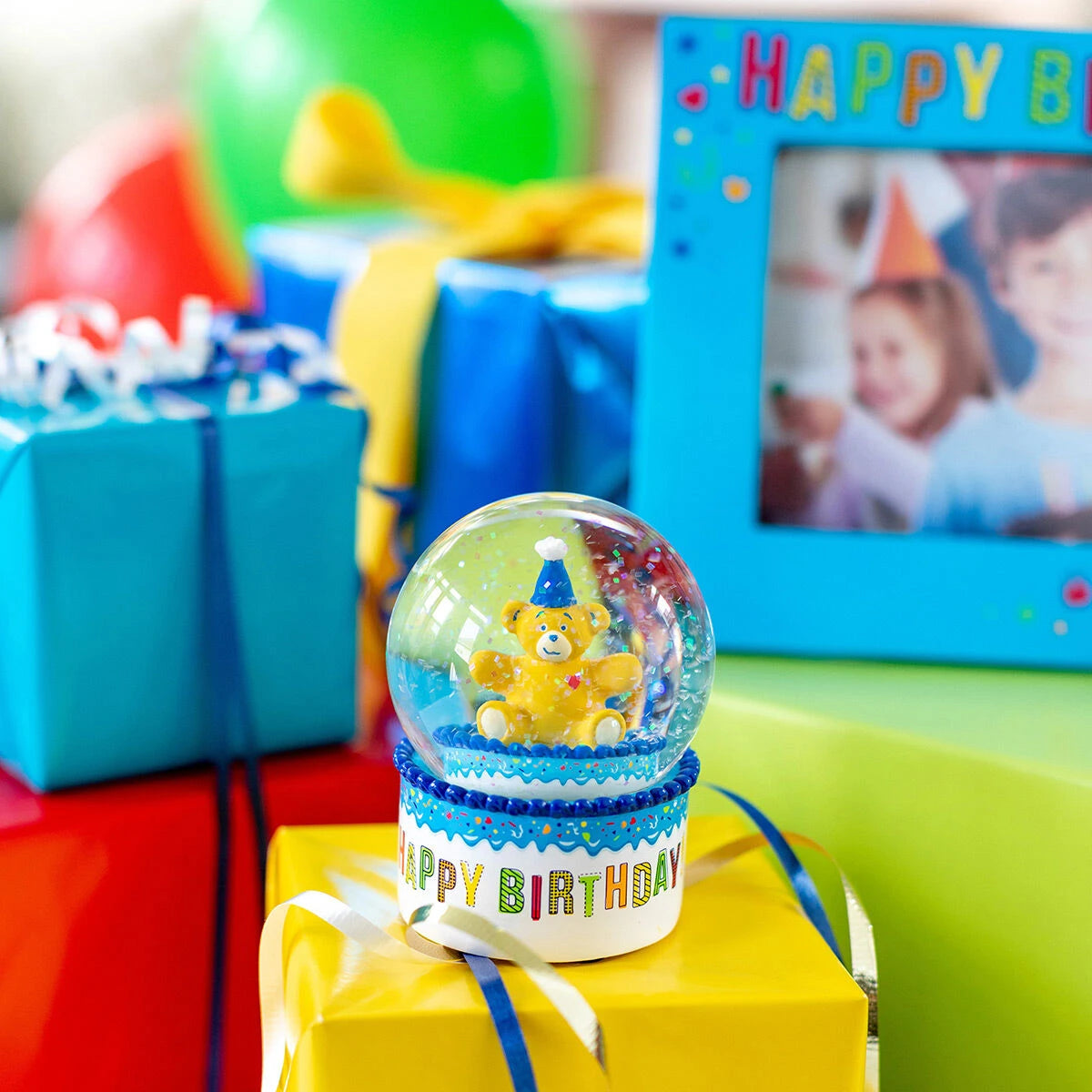 Build-A-Bear® Happy BEARthday! Blue Waterball - US 1072
