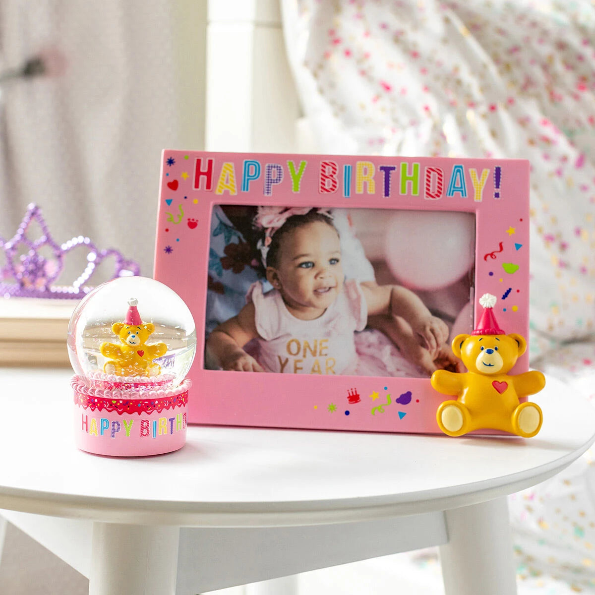 Build-A-Bear® Happy BEARthday! Pink Waterball - US 8940