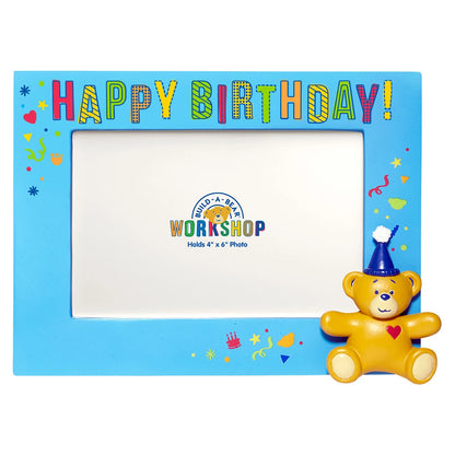 Build-A-Bear® Happy BEARthday! Blue Photo Frame - US 1642