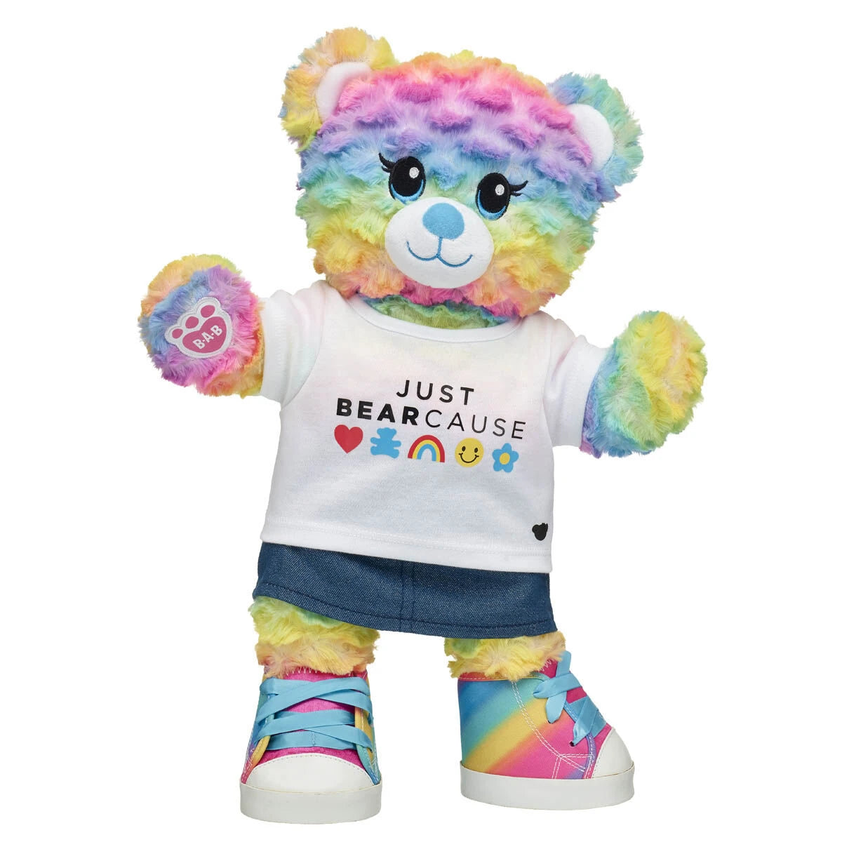 Rainbow Party Teddy Bear "Just Bearcause" Gift Set | Build-A-Bear® - US 1119
