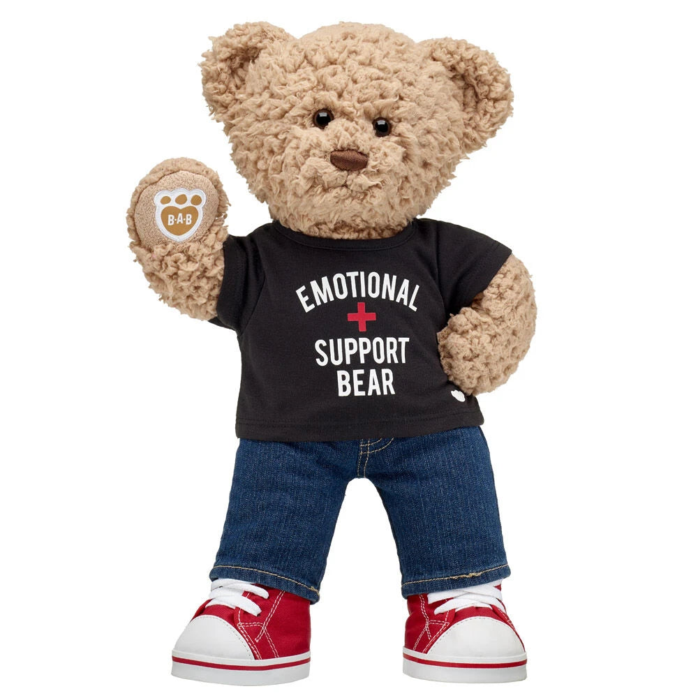 Timeless Teddy Bear "Emotional Support" Gift Set | Build-A-Bear® - US 4713
